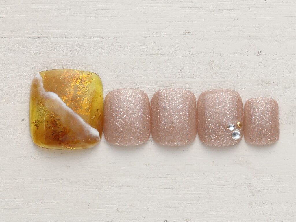 [FOOT] トパーズネイル