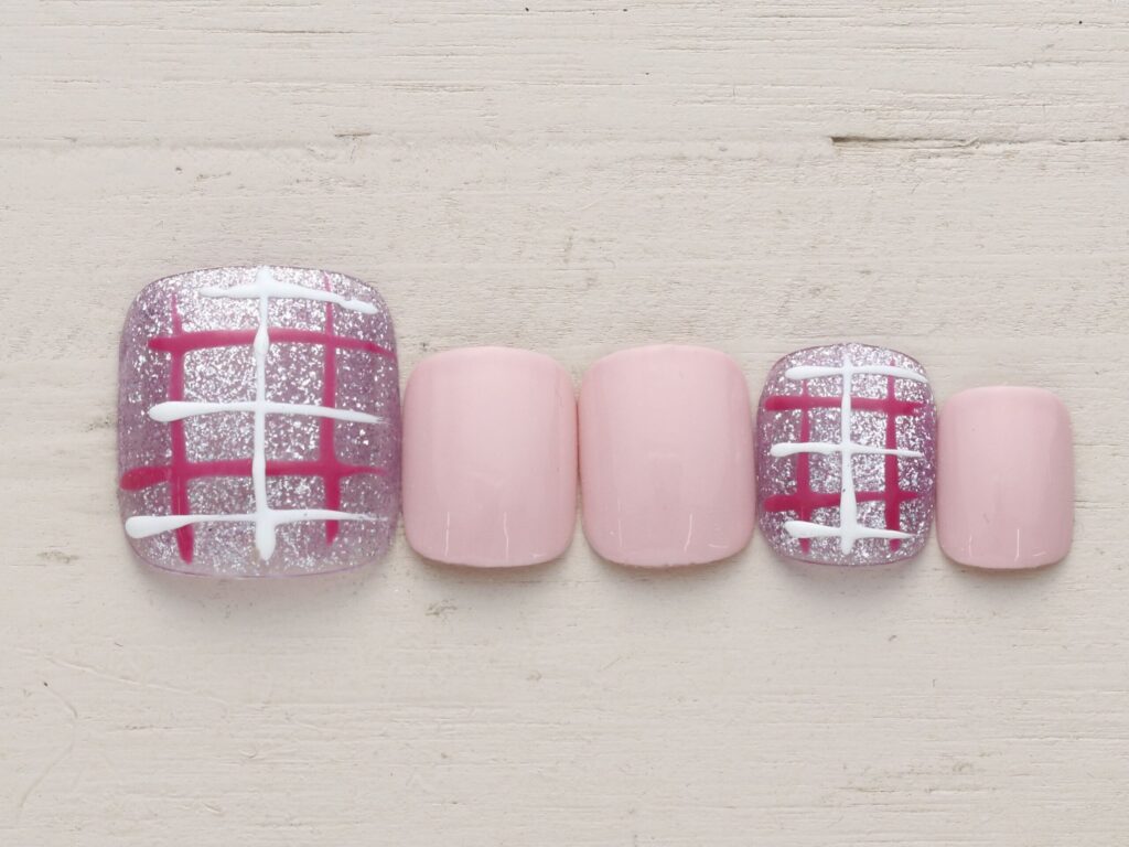 [FOOT] ツイード風塗りかけ