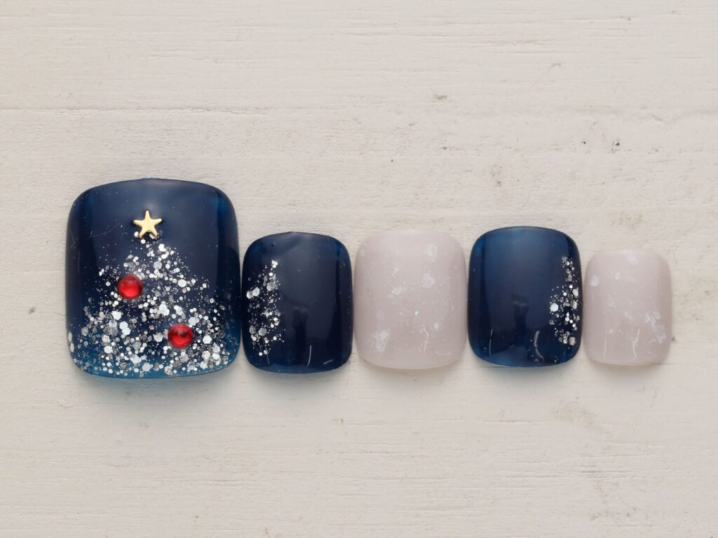 [FOOT] ツリー塗りかけ