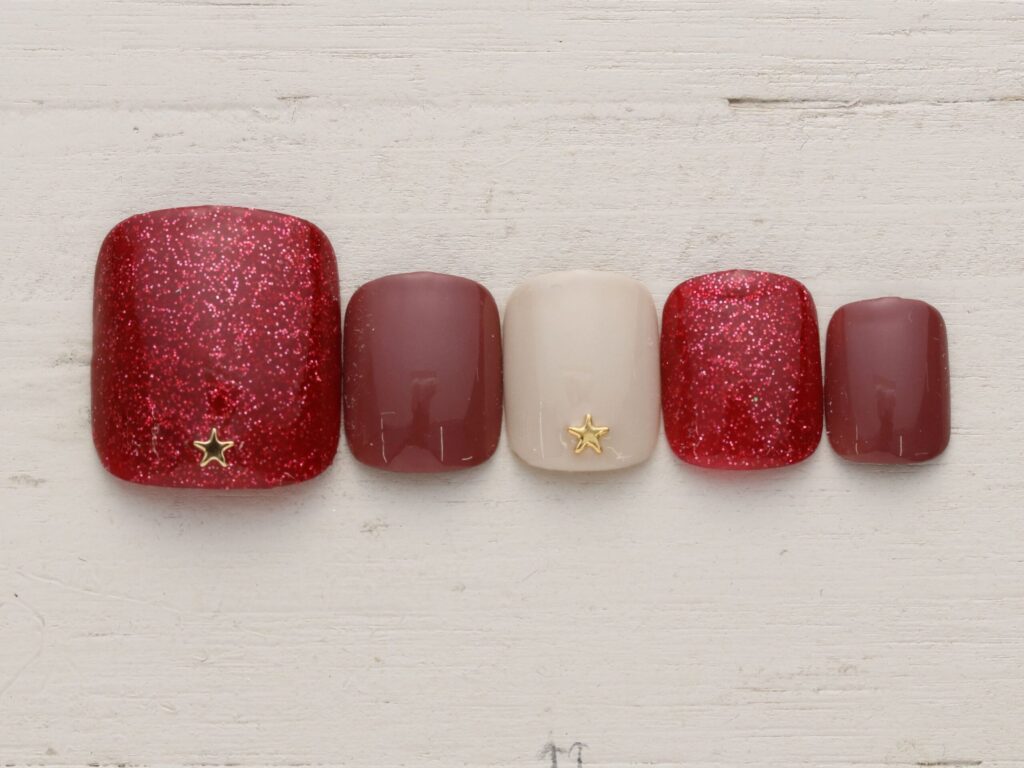 [FOOT] ３カラーネイル