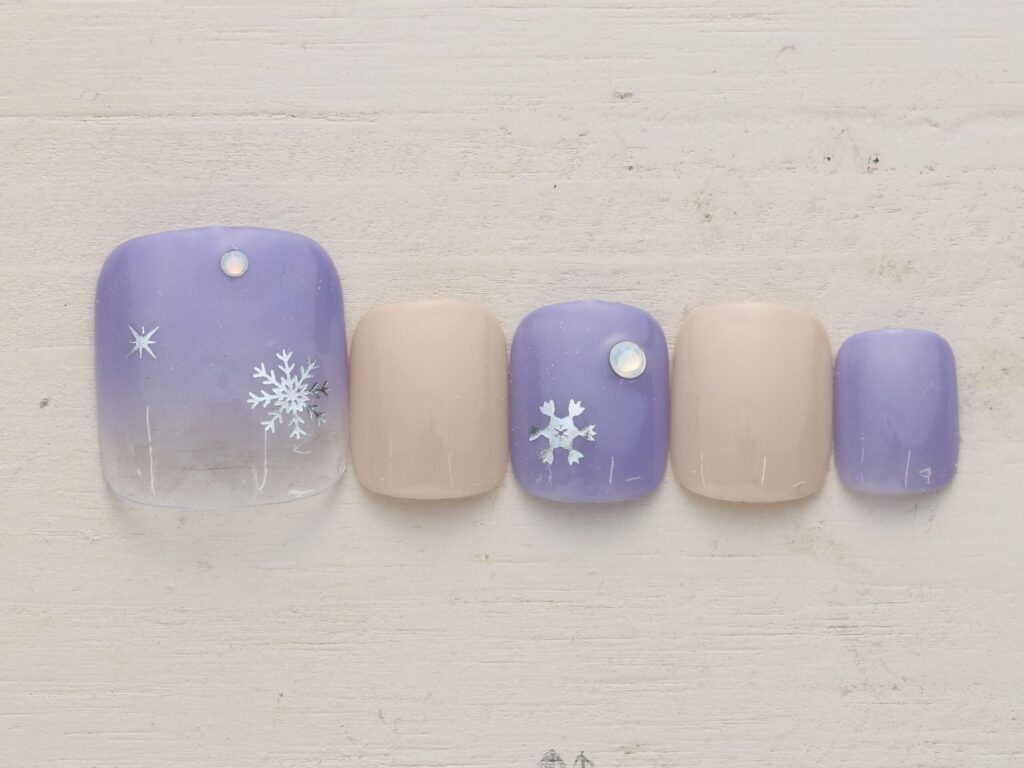 [FOOT] 結晶グラデ