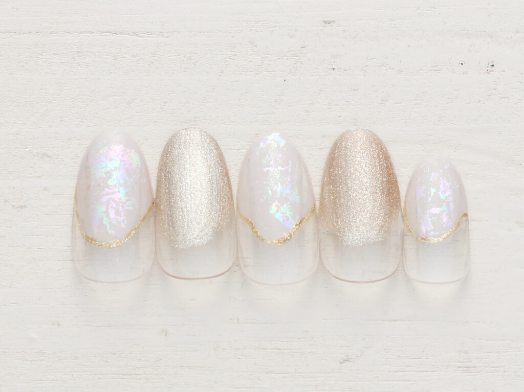 ニュアンス塗りかけ