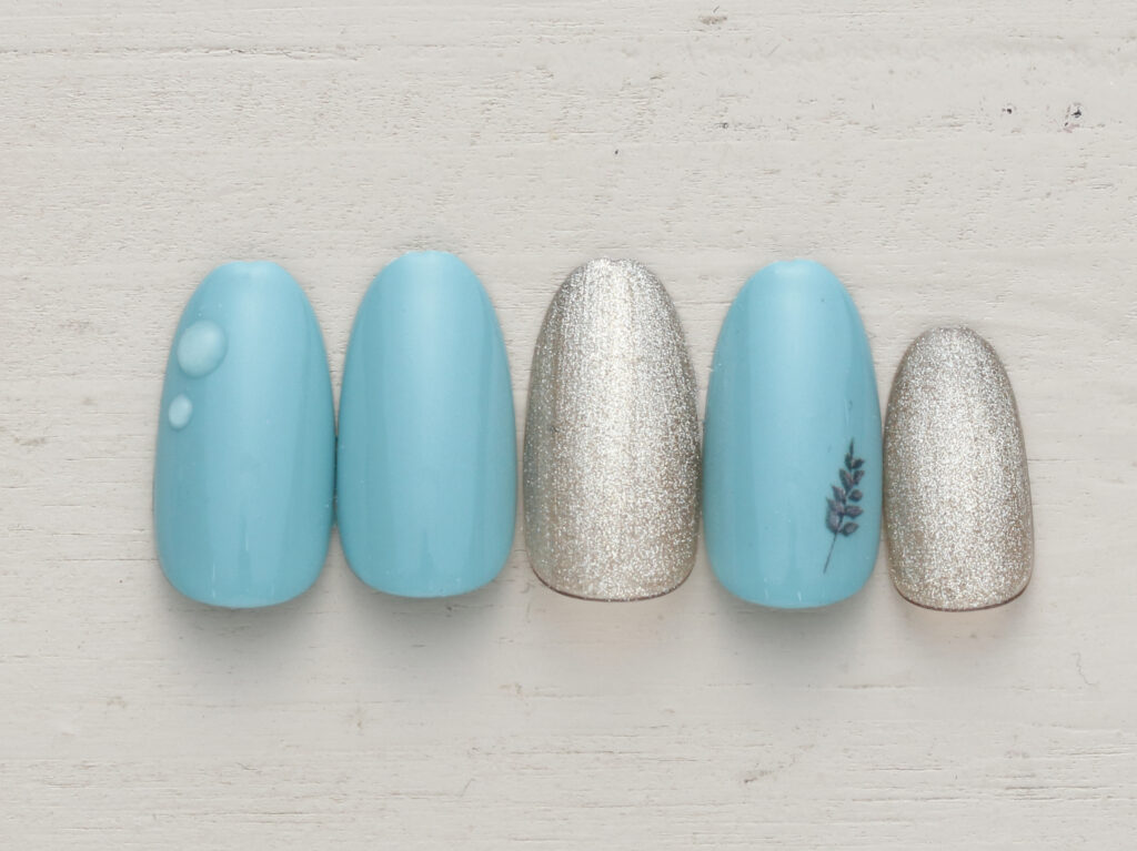 バイカラー×ボタニカル