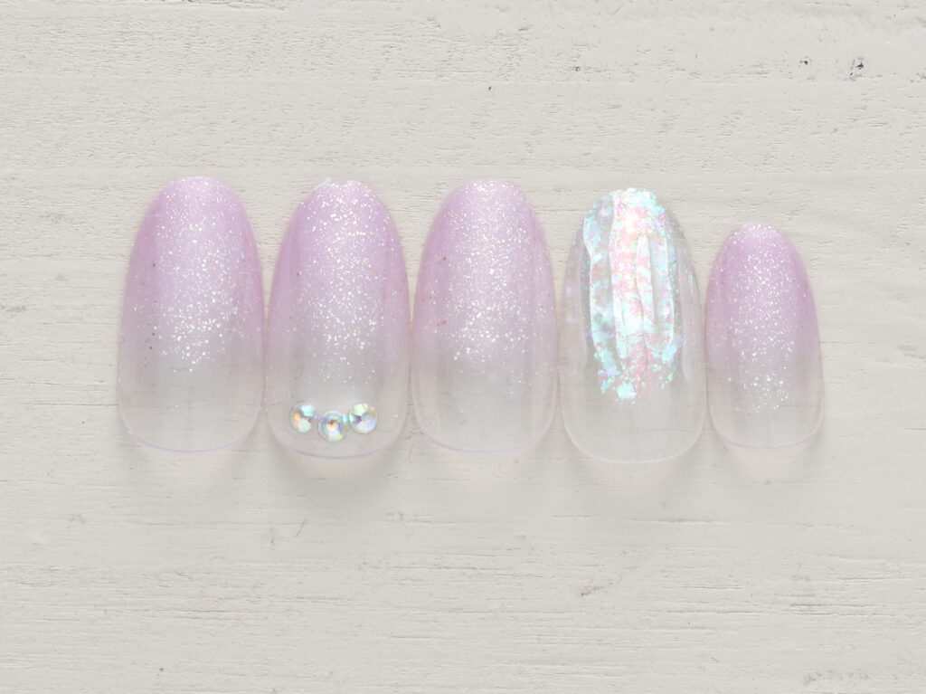 オーロラグラデ