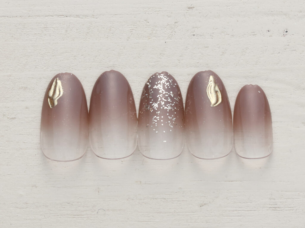 グラデ×ミラーアート