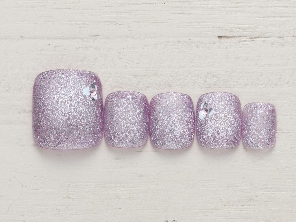 [FOOT] マグネット×ホロお花