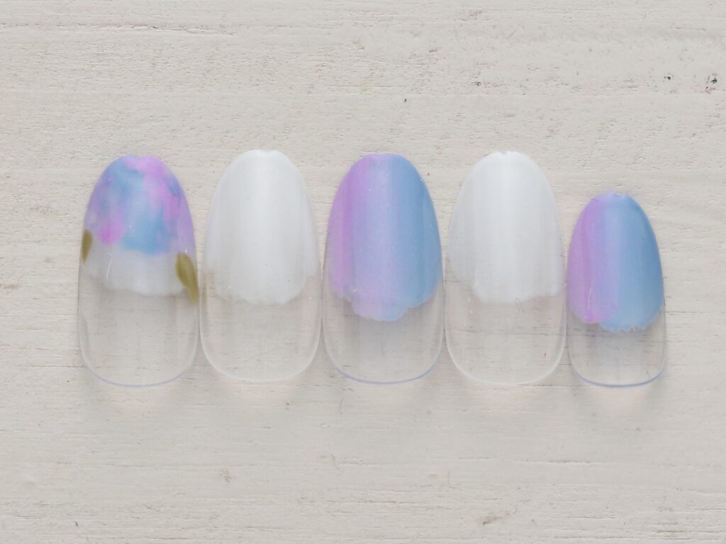 マーブル紫陽花